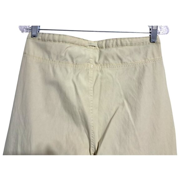 Meridian Expedition Cropped Pants Womens Size M Floral Lining Green Cotton & Nyl - Picture 8 of 9